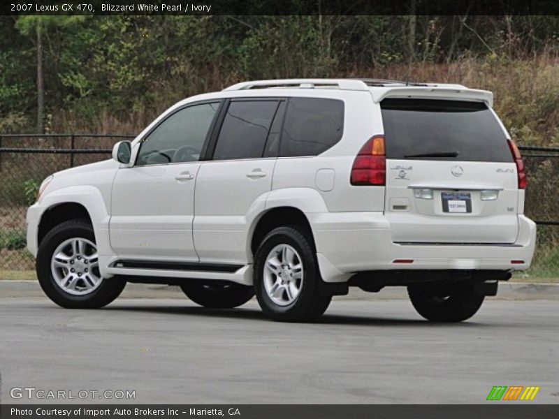 Blizzard White Pearl / Ivory 2007 Lexus GX 470