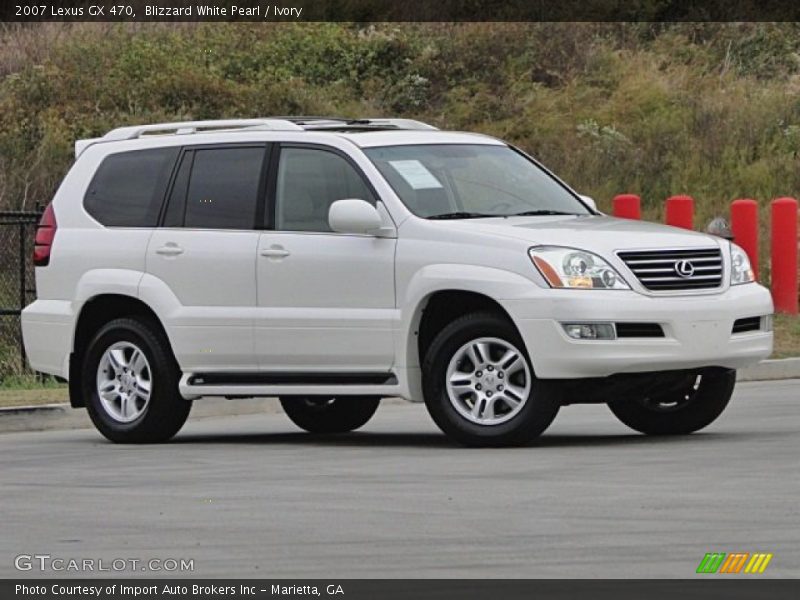 Blizzard White Pearl / Ivory 2007 Lexus GX 470