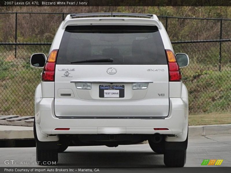 Blizzard White Pearl / Ivory 2007 Lexus GX 470