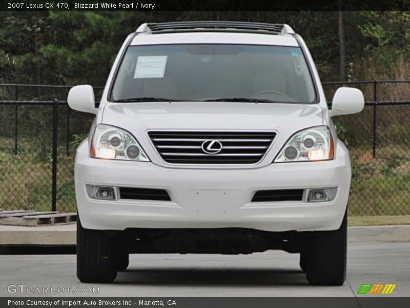 Blizzard White Pearl / Ivory 2007 Lexus GX 470