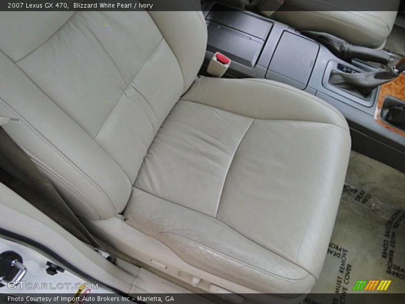Blizzard White Pearl / Ivory 2007 Lexus GX 470