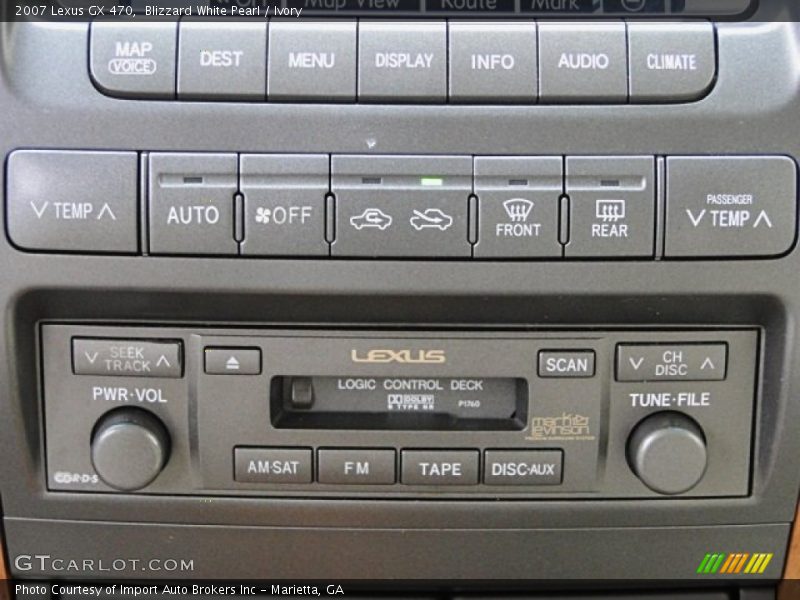 Blizzard White Pearl / Ivory 2007 Lexus GX 470