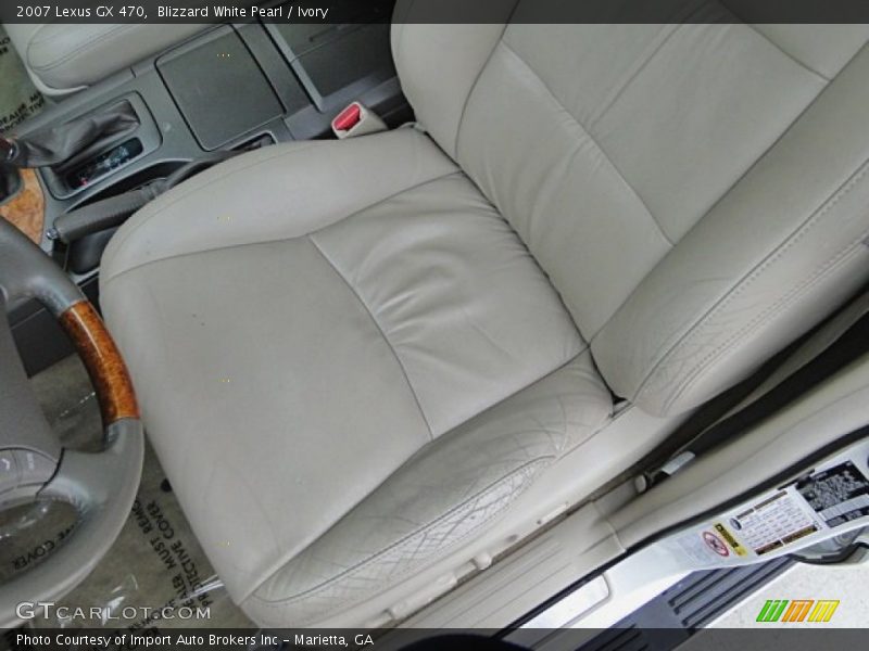 Blizzard White Pearl / Ivory 2007 Lexus GX 470