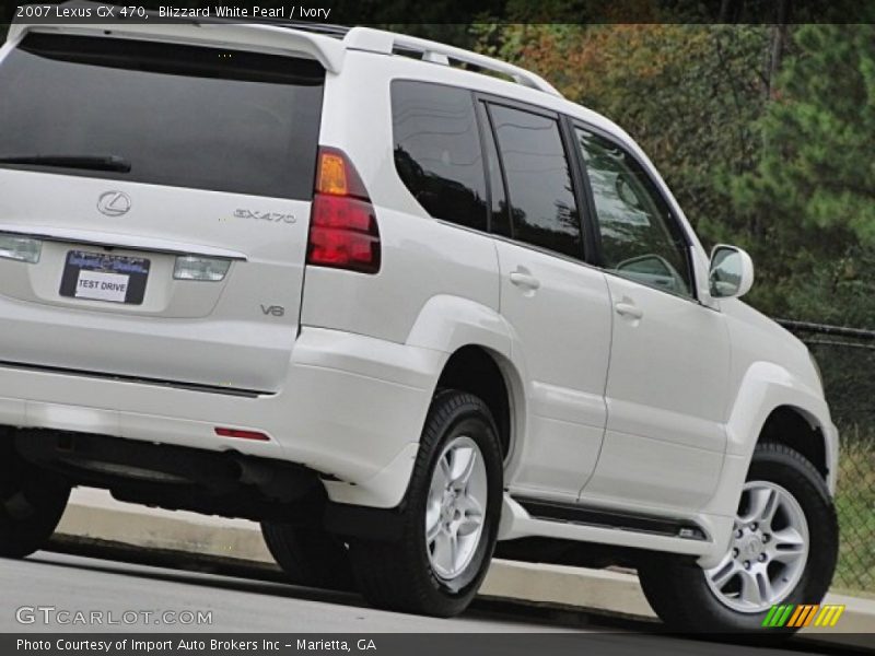 Blizzard White Pearl / Ivory 2007 Lexus GX 470