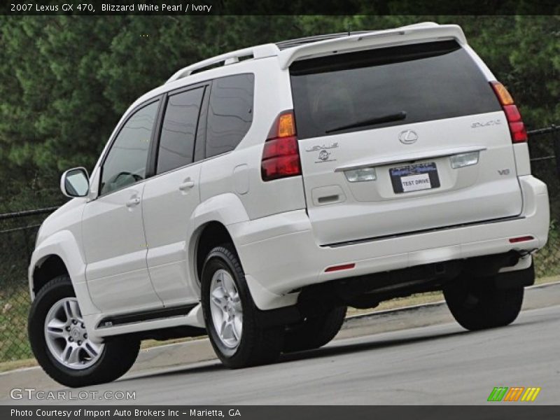Blizzard White Pearl / Ivory 2007 Lexus GX 470