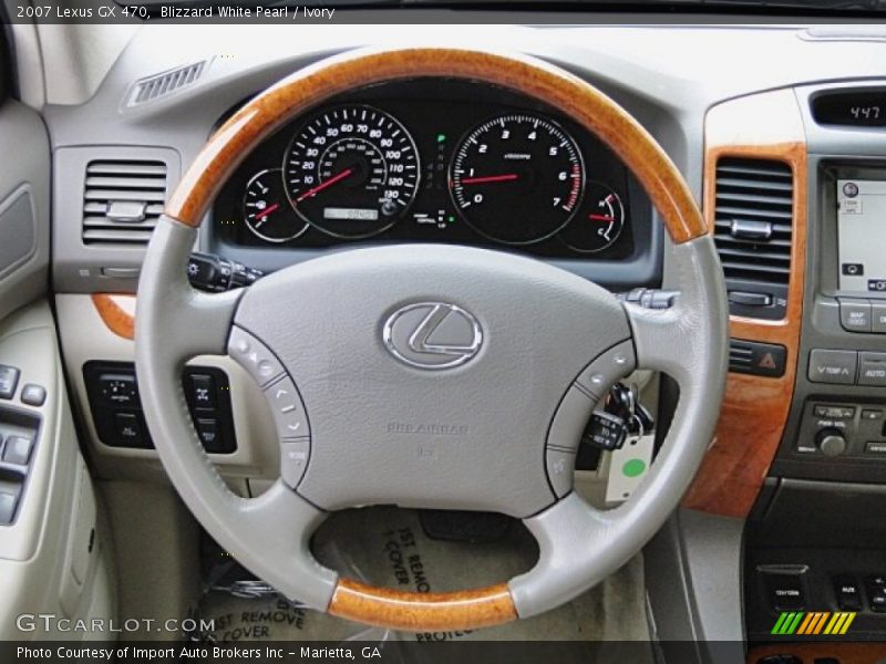 Blizzard White Pearl / Ivory 2007 Lexus GX 470