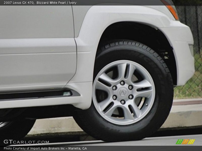 Blizzard White Pearl / Ivory 2007 Lexus GX 470