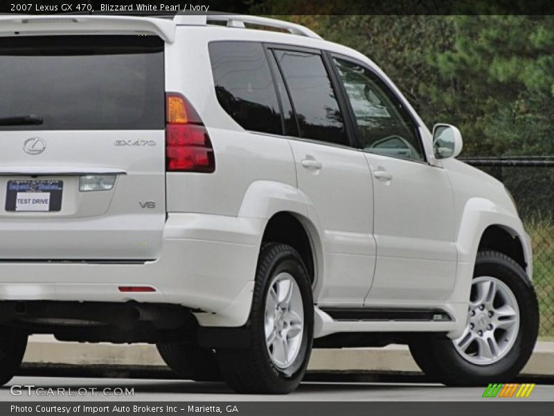 Blizzard White Pearl / Ivory 2007 Lexus GX 470