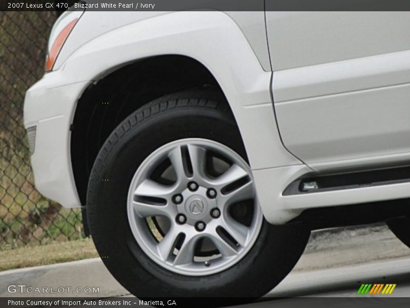 Blizzard White Pearl / Ivory 2007 Lexus GX 470