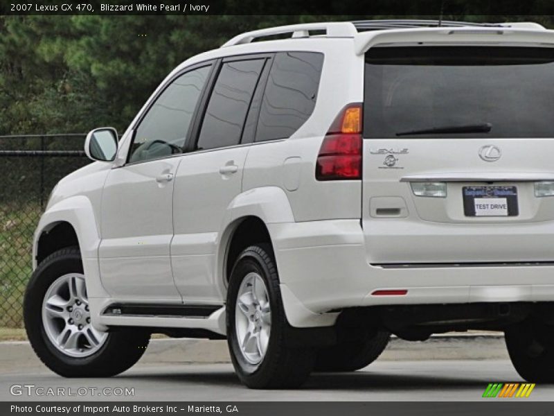 Blizzard White Pearl / Ivory 2007 Lexus GX 470
