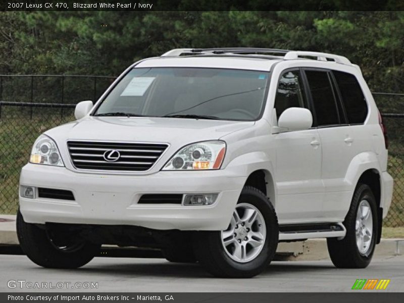 Blizzard White Pearl / Ivory 2007 Lexus GX 470