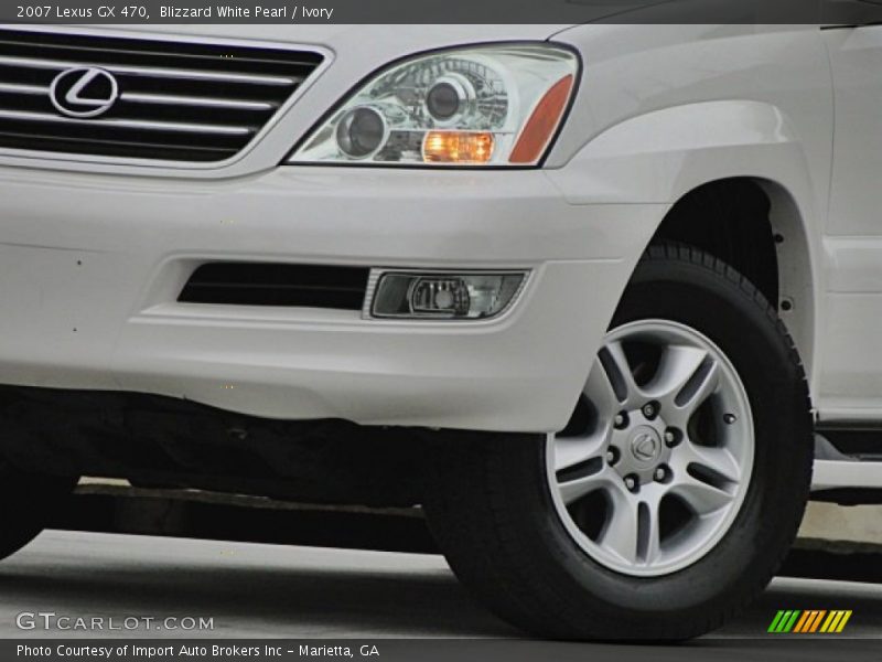 Blizzard White Pearl / Ivory 2007 Lexus GX 470