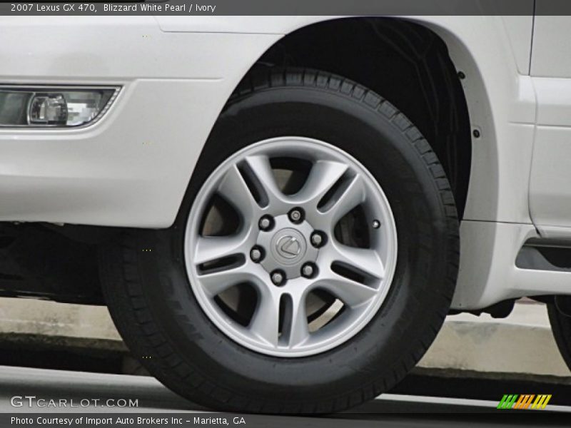 Blizzard White Pearl / Ivory 2007 Lexus GX 470