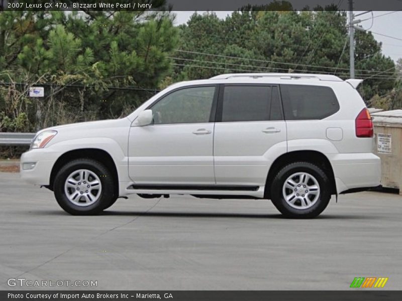 Blizzard White Pearl / Ivory 2007 Lexus GX 470