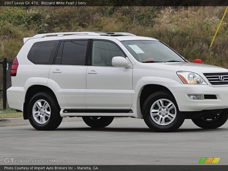 Blizzard White Pearl / Ivory 2007 Lexus GX 470
