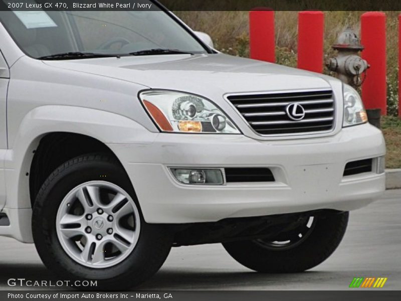 Blizzard White Pearl / Ivory 2007 Lexus GX 470
