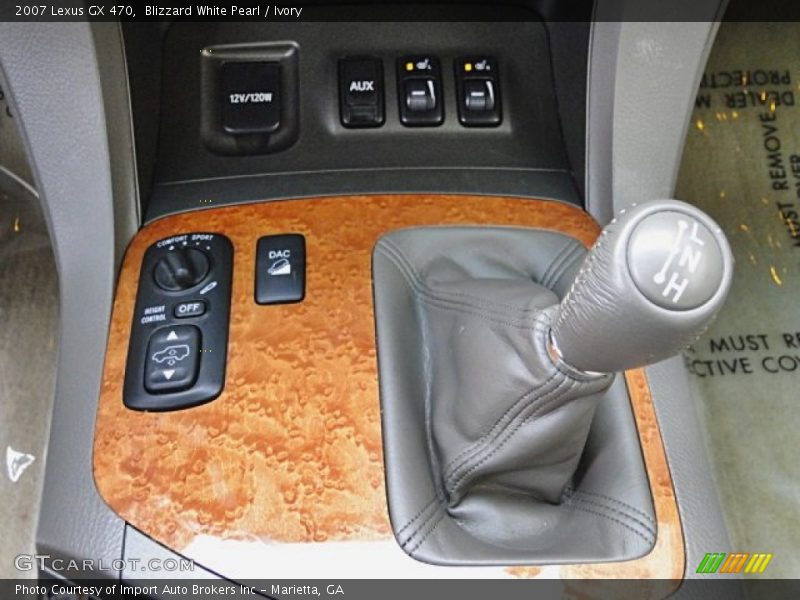 Blizzard White Pearl / Ivory 2007 Lexus GX 470