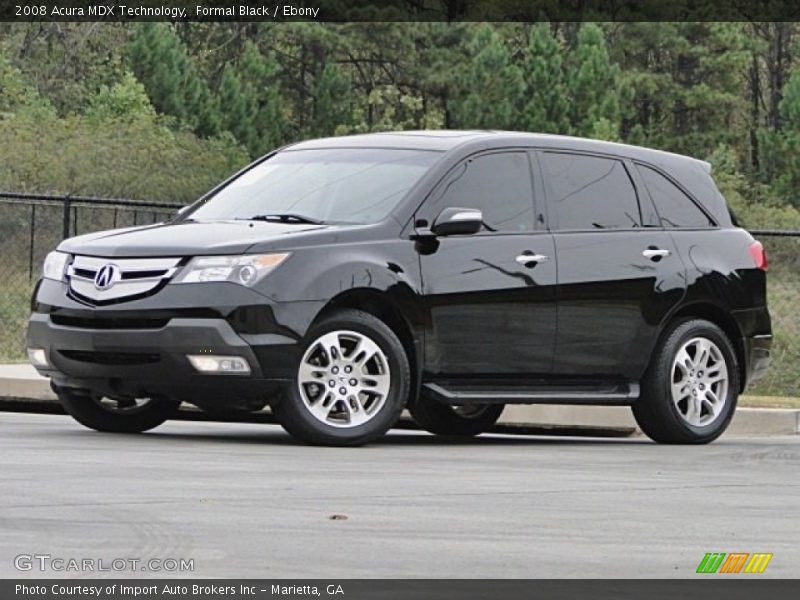 Front 3/4 View of 2008 MDX Technology
