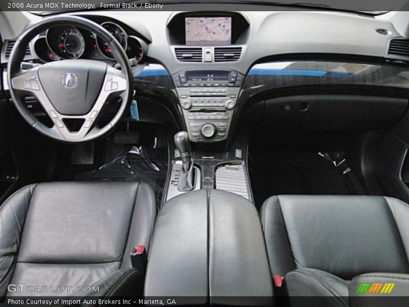 Formal Black / Ebony 2008 Acura MDX Technology