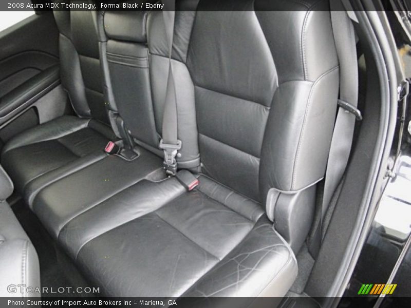 Formal Black / Ebony 2008 Acura MDX Technology