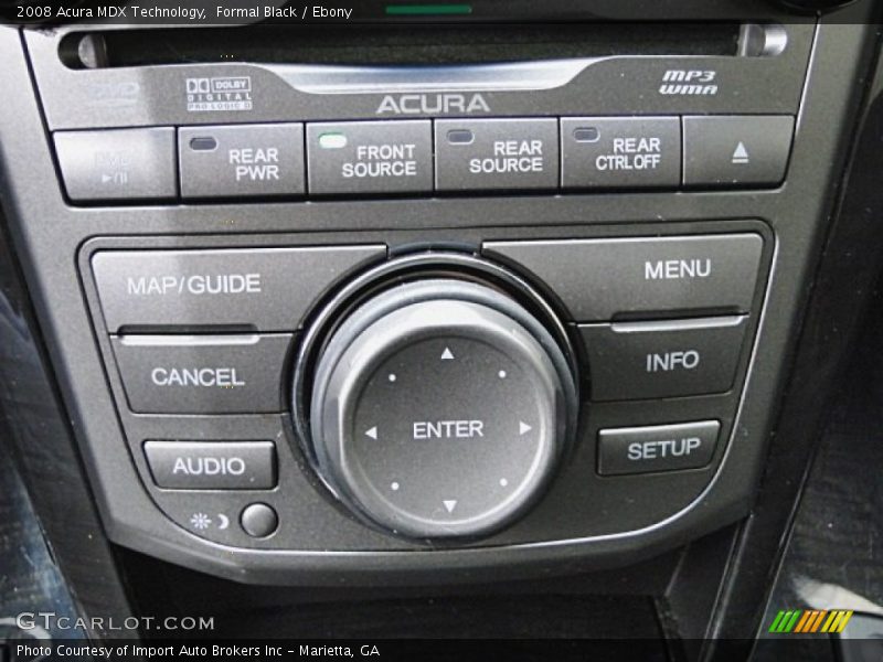 Formal Black / Ebony 2008 Acura MDX Technology