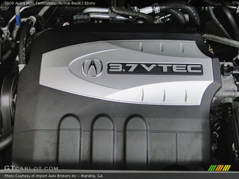 Formal Black / Ebony 2008 Acura MDX Technology