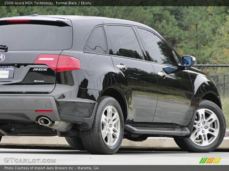 Formal Black / Ebony 2008 Acura MDX Technology