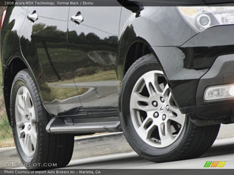Formal Black / Ebony 2008 Acura MDX Technology
