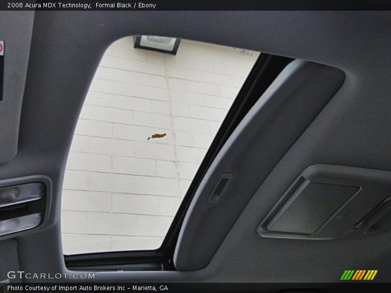 Formal Black / Ebony 2008 Acura MDX Technology