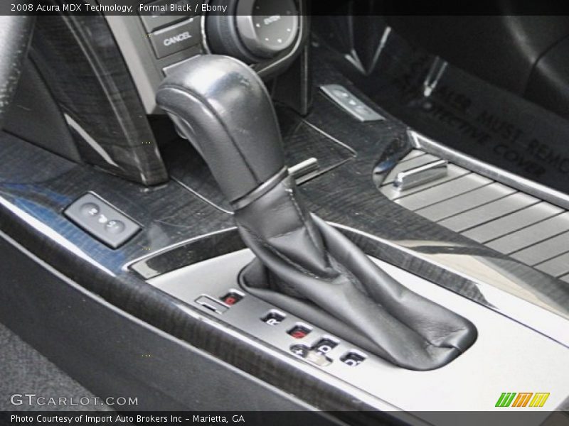 Formal Black / Ebony 2008 Acura MDX Technology