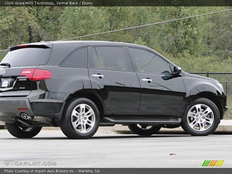 Formal Black / Ebony 2008 Acura MDX Technology