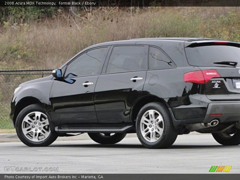 Formal Black / Ebony 2008 Acura MDX Technology