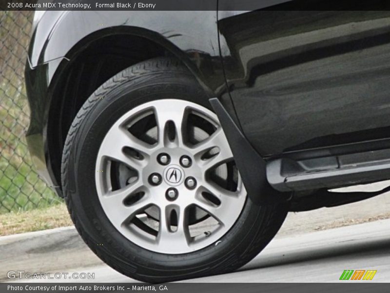 Formal Black / Ebony 2008 Acura MDX Technology