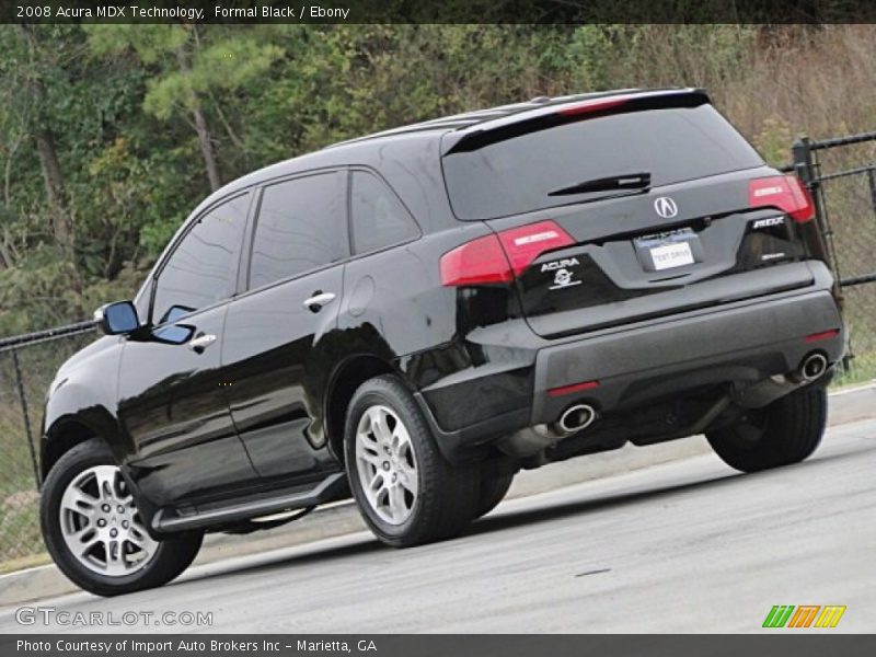 Formal Black / Ebony 2008 Acura MDX Technology
