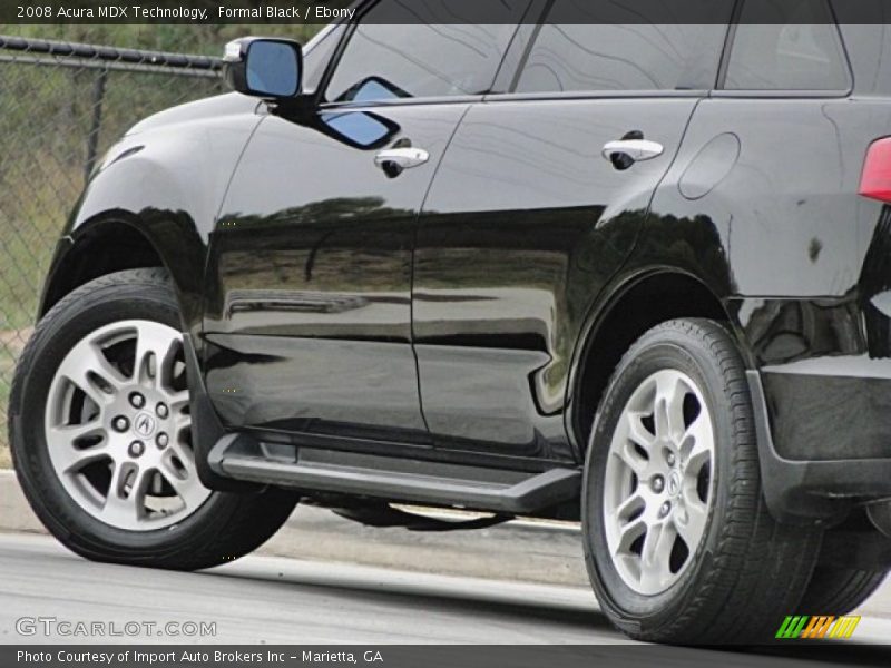 Formal Black / Ebony 2008 Acura MDX Technology