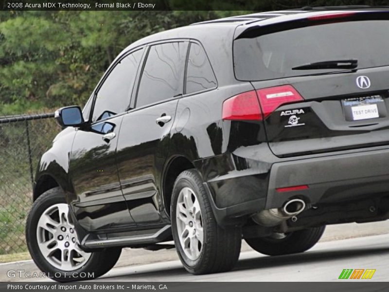 Formal Black / Ebony 2008 Acura MDX Technology