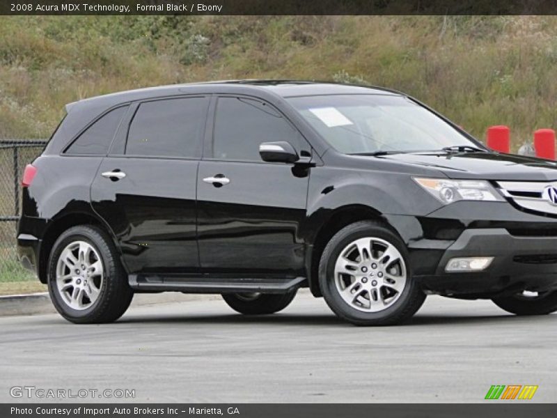 Formal Black / Ebony 2008 Acura MDX Technology