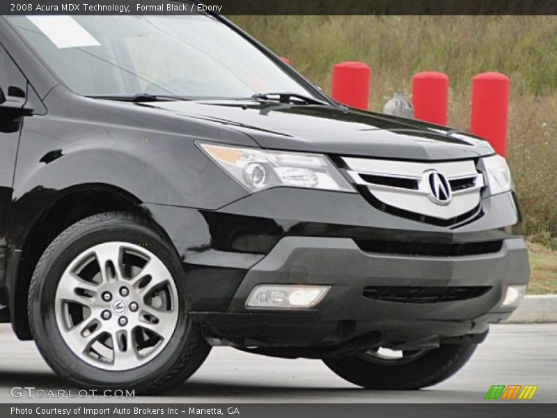 Formal Black / Ebony 2008 Acura MDX Technology