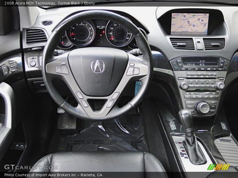 Formal Black / Ebony 2008 Acura MDX Technology