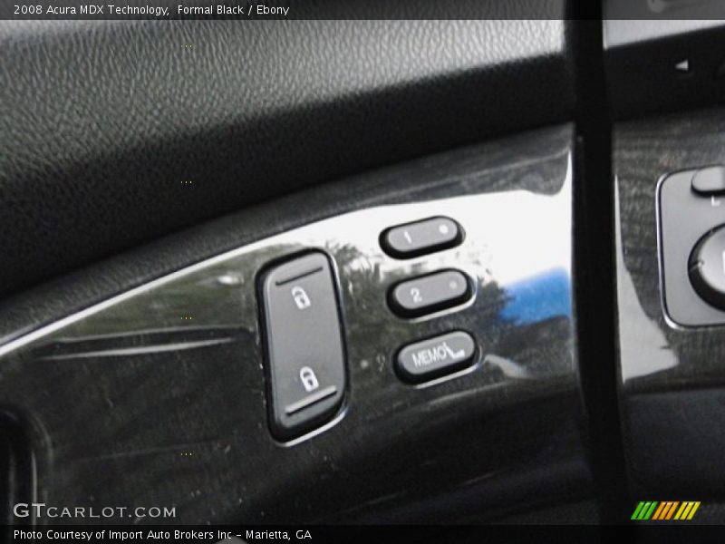 Formal Black / Ebony 2008 Acura MDX Technology