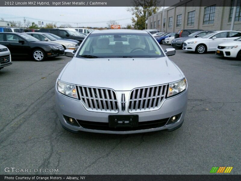 Ingot Silver Metallic / Cashmere 2012 Lincoln MKZ Hybrid