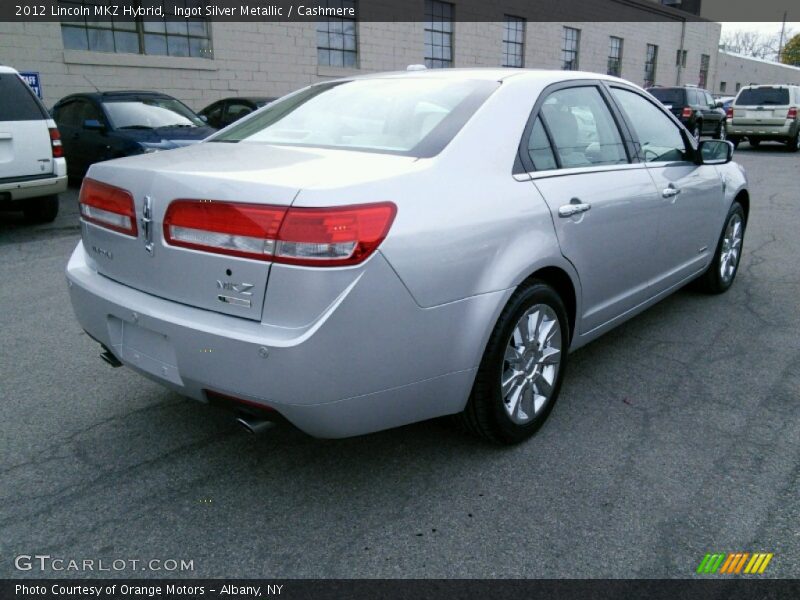 Ingot Silver Metallic / Cashmere 2012 Lincoln MKZ Hybrid