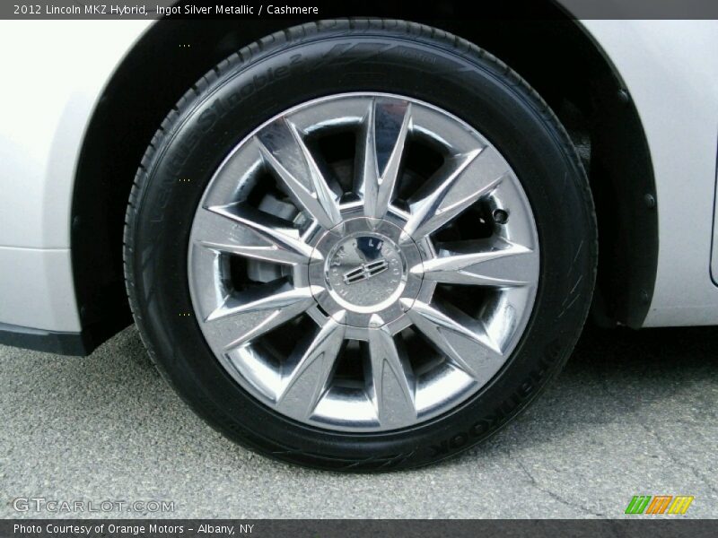 Ingot Silver Metallic / Cashmere 2012 Lincoln MKZ Hybrid