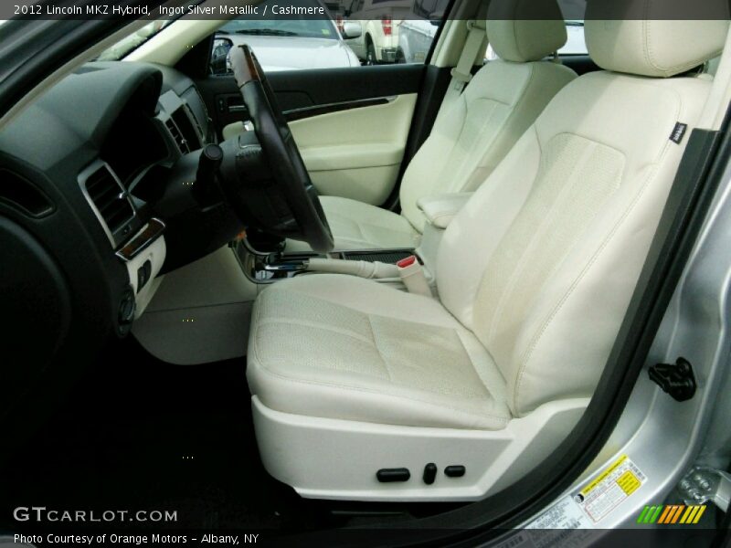 Ingot Silver Metallic / Cashmere 2012 Lincoln MKZ Hybrid