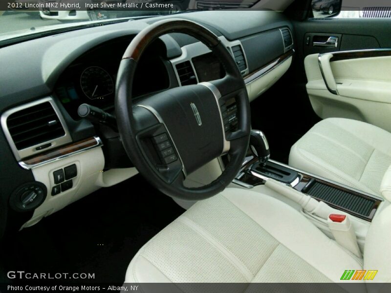 Ingot Silver Metallic / Cashmere 2012 Lincoln MKZ Hybrid