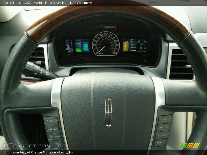 Ingot Silver Metallic / Cashmere 2012 Lincoln MKZ Hybrid