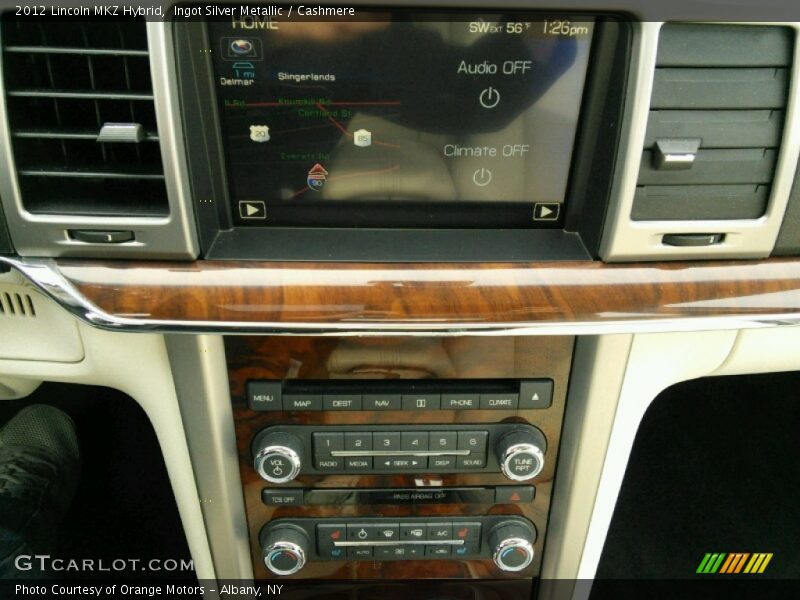 Ingot Silver Metallic / Cashmere 2012 Lincoln MKZ Hybrid