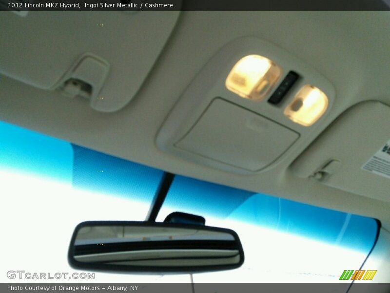 Ingot Silver Metallic / Cashmere 2012 Lincoln MKZ Hybrid