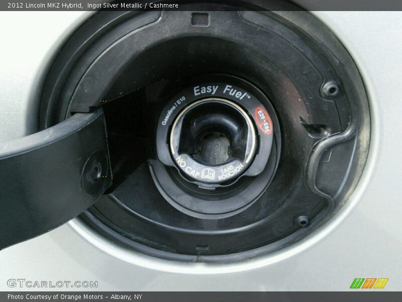 Ingot Silver Metallic / Cashmere 2012 Lincoln MKZ Hybrid