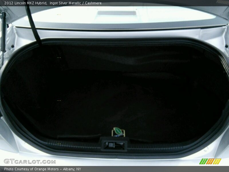Ingot Silver Metallic / Cashmere 2012 Lincoln MKZ Hybrid